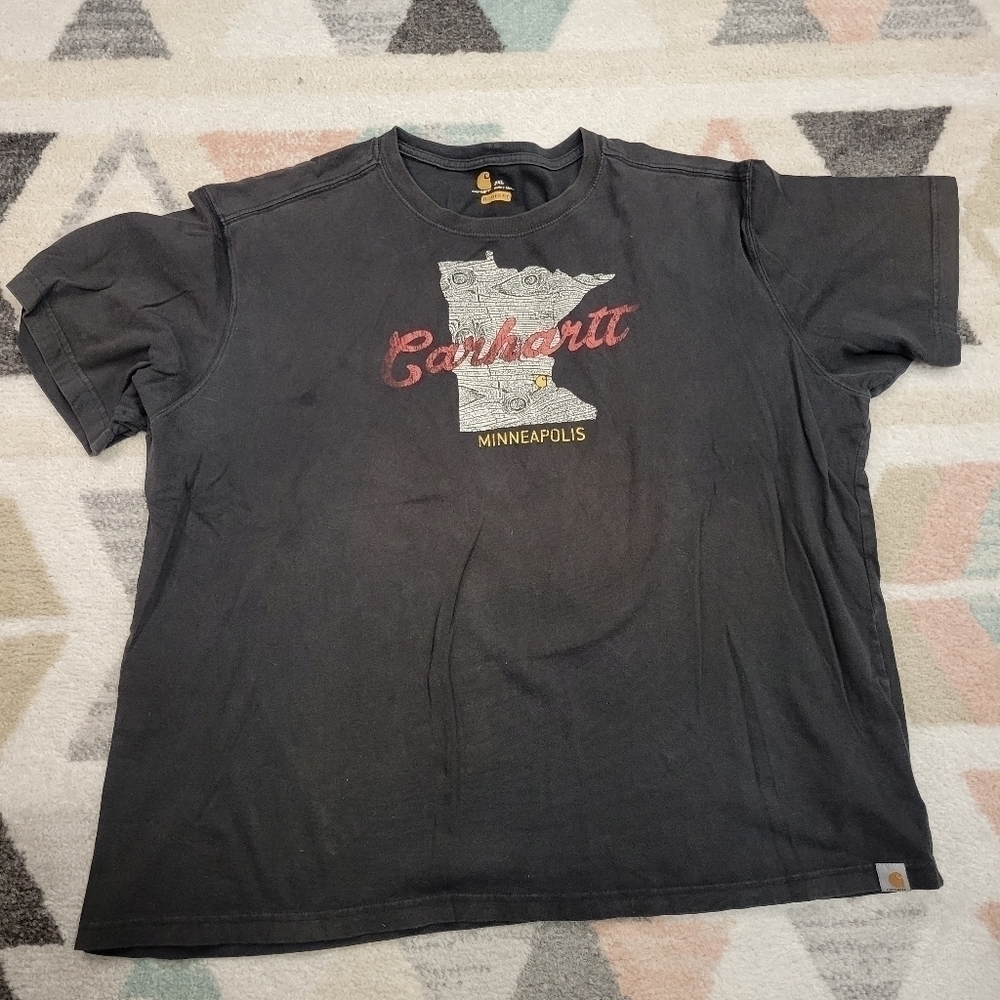 Carhartt Minneapolis Minnesota Short Sleeve T-shirt Size 2XL